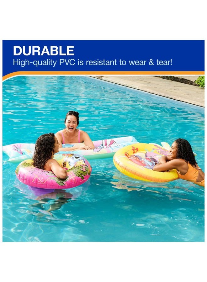 Swimways Stitch Suntanner Pool Float, Inflatable Pool Floats & Kids Pool Toys, Swimming Pool Accessories & Beach Essentials for Teens Aged 14 & Up - Image 4