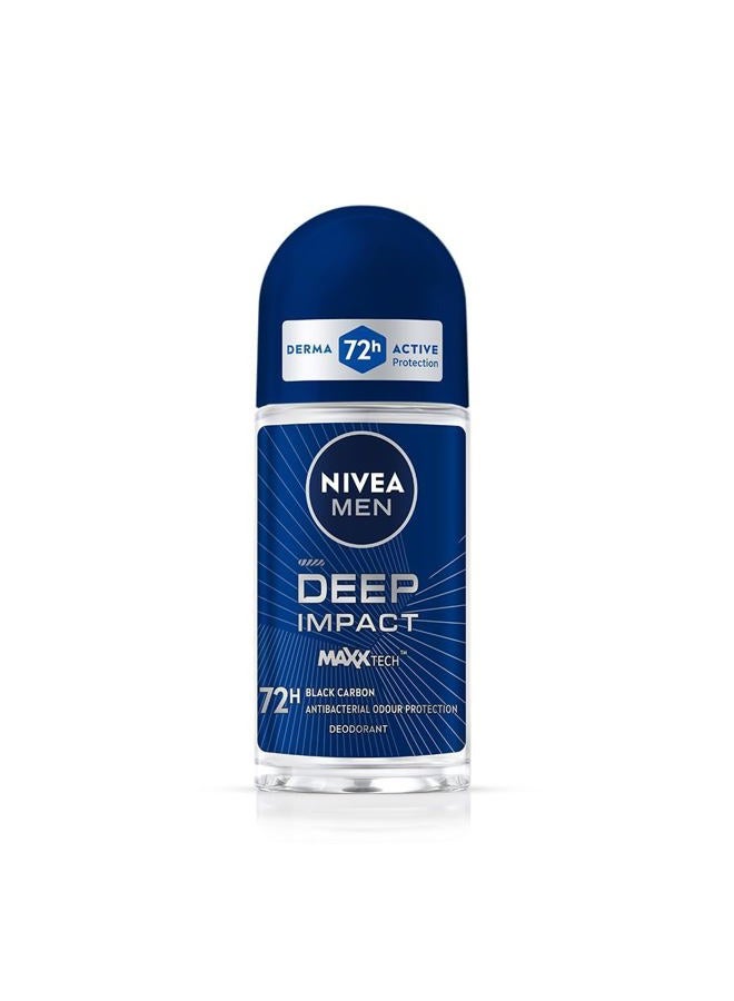 Nivea مزيل عرق للرجال، تأثير عميق، انتعاش، 50 مل - Image 1