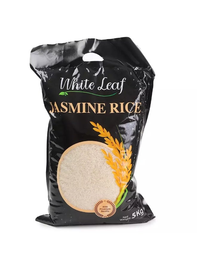 White Leaf White Leaf Jasmine Special Occasions Cooking Rice AAA Premium Quality- 5kg  - Image 1
