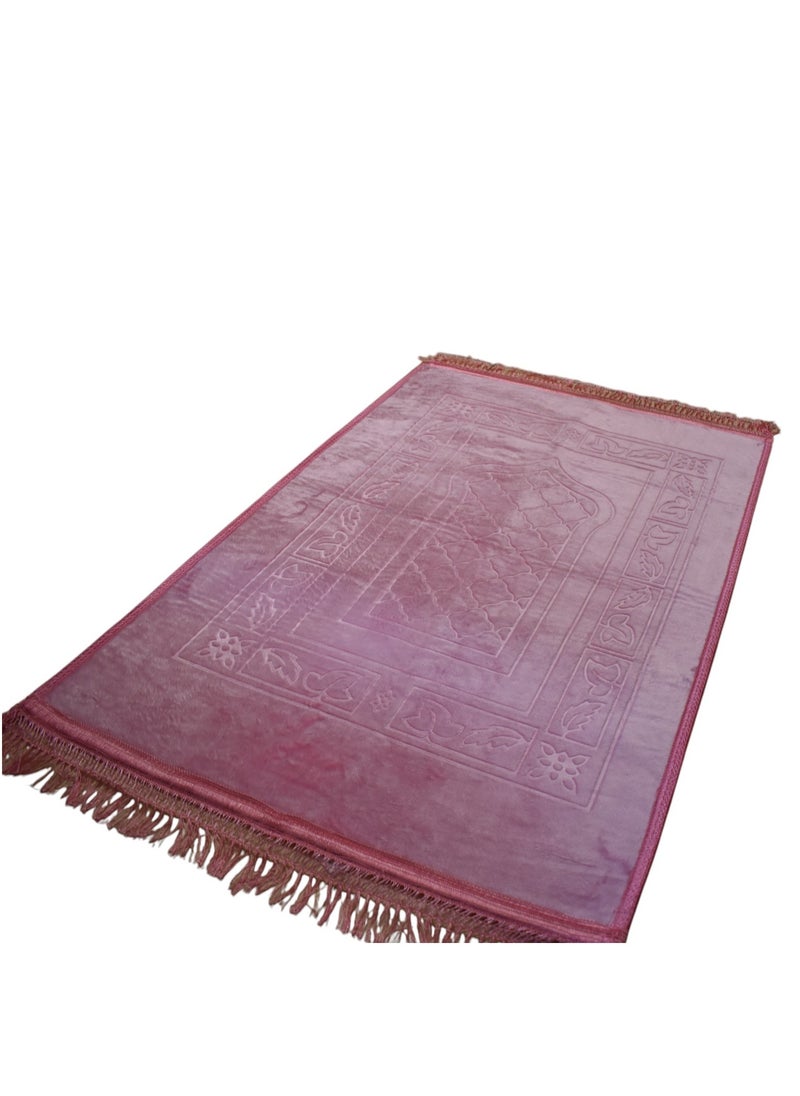 Velvet Soft Premium Prayer Mat Pink 115 x 70 cm - pzsku/ZD1D0F89C91376C3E5C29Z/45/_/1734092642/404cd738-5290-4ffa-b434-6be9e6ee243a