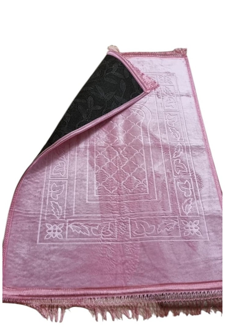 Velvet Soft Premium Prayer Mat Pink 115 x 70 cm - pzsku/ZD1D0F89C91376C3E5C29Z/45/_/1734092663/2f32889d-19a2-4ab1-9f2f-60d8e2ac8acf