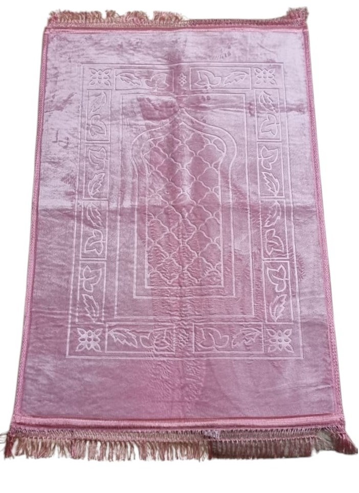 Velvet Soft Premium Prayer Mat Pink 115 x 70 cm - pzsku/ZD1D0F89C91376C3E5C29Z/45/_/1734092663/ae779f6b-7476-4ed1-9fde-033d0d81dc13