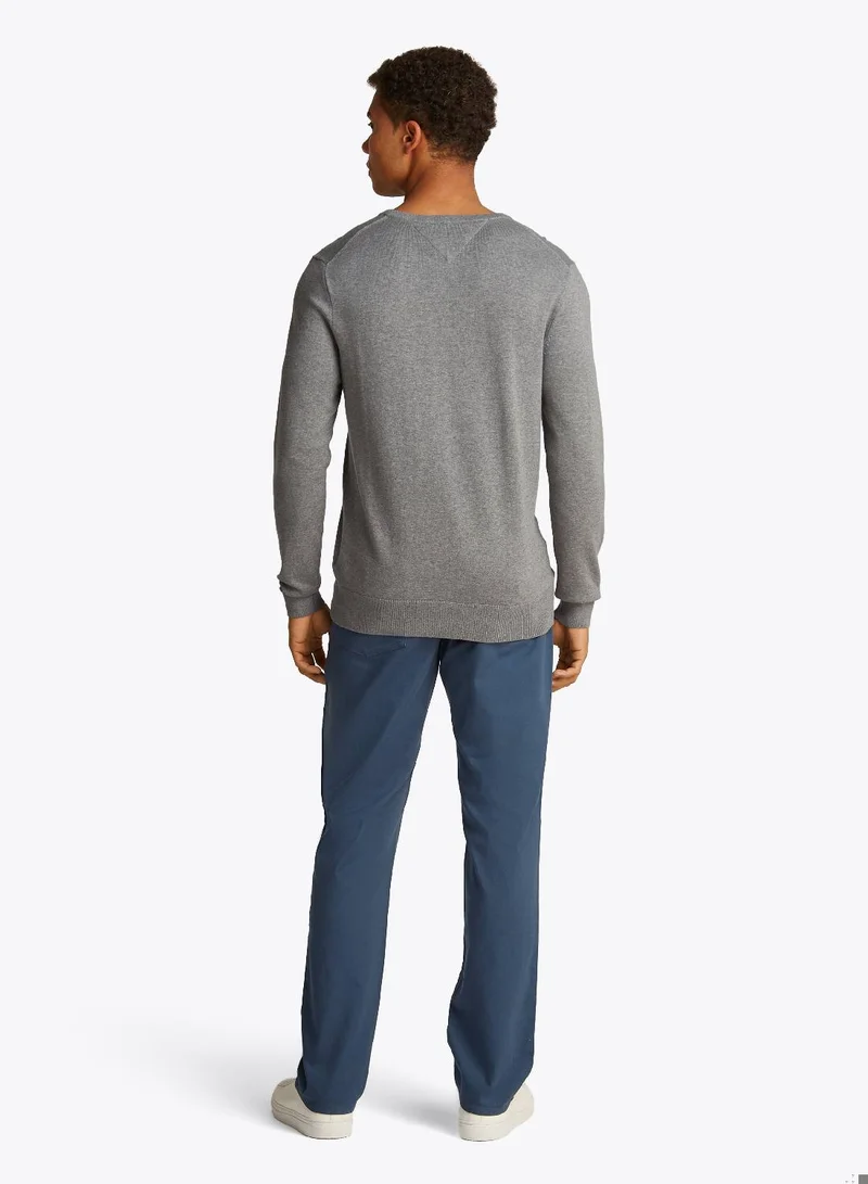 TOMMY HILFIGER Flag Crew Neck Jumper