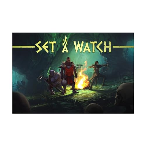 Rock Manor Games  Set A Watch  A 14 Player Cooperative Game  Use Skills and Dice to Battle Monsters and Defeat The Horde - Image 1