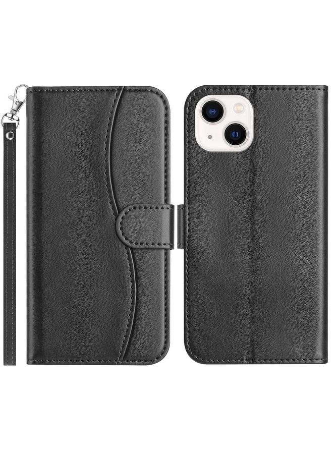 اس-توب جراب هاتف جلدي مزدوج الطي على شكل حرف S لهاتف iPhone 14 Plus - Image 1