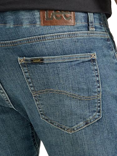 Lee Men's Extreme Motion Slim Straight Jean Cortez 38W x 32L - Image 4
