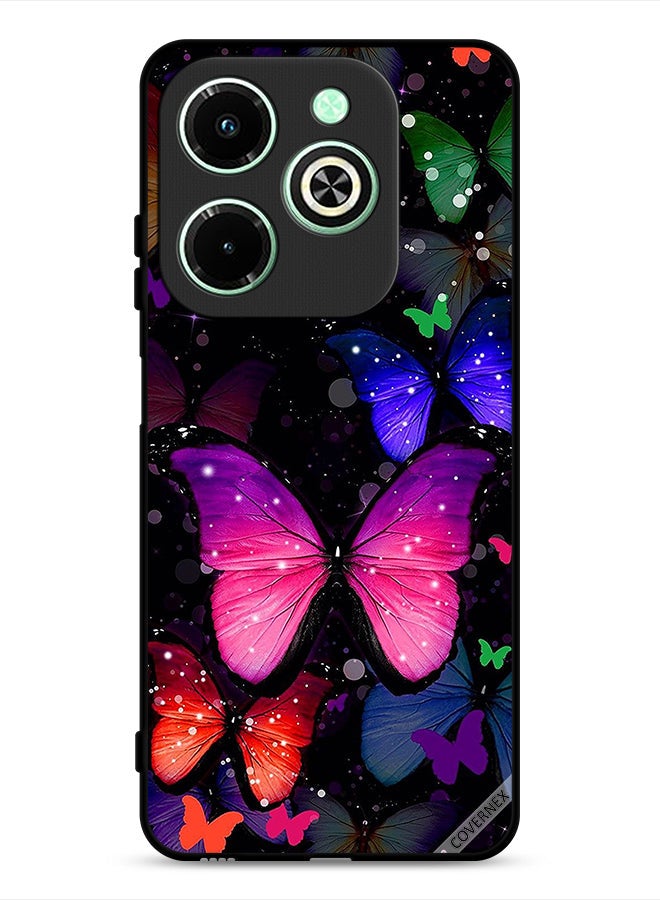 Covernex Infinix Hot 40i 4G Protective Case Cover Butterflies - Image 1