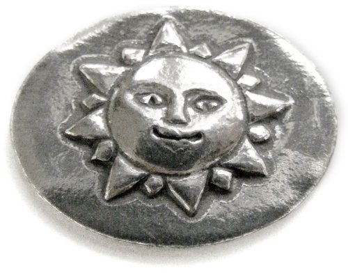 Basic Spirit Sun/Gratitude Pocket Token (Coin) Handcrafted Pewter Home Lead-Free CN-22 - Image 5
