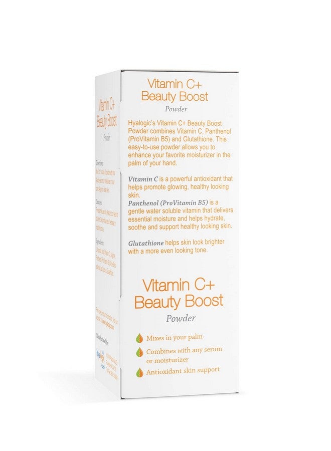 Hyalogic Vitamin C+ Beauty Boost Powder - Create an Incredible Skin Moisturizer by Adding our Powdered Vitamin C with ProVitamin B5 & Glutathione to your Favorite Beauty Serum 0.21 Oz (6 Grams) - Image 3