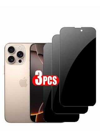 3 Pack iPhone 16 Pro Max Privacy Screen Protector,Support Fingerprint Unlock Screen Protector for iPhone 16 Pro Max ,High hardness Tempered Glass Film,Anti-Scratch Case Friendly - pzsku/ZD1D16A13149A39060EA8Z/45/_/1733815556/3be0e8e7-c27b-45b2-ab36-e6be3988bdbf