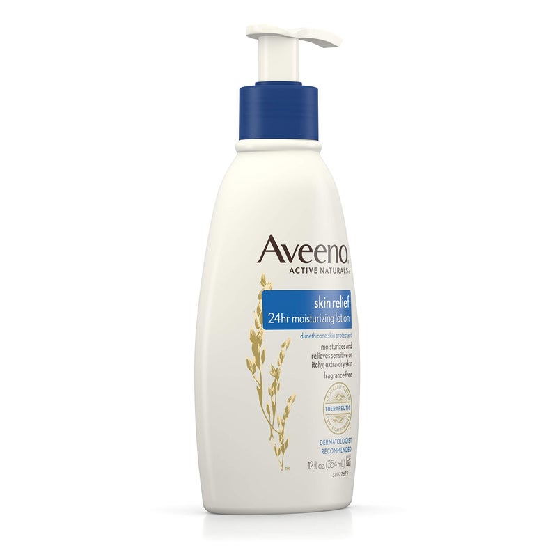 Aveeno Skin Relief Mst Lot F/F, 12 Ounce By Aveeno - Image 3