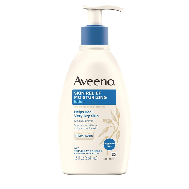 Aveeno Skin Relief Mst Lot F/F, 12 Ounce By Aveeno - Image 1