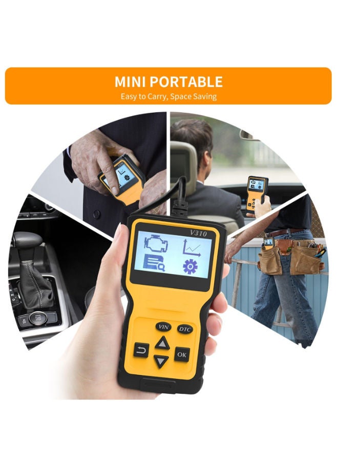 Universal Car Diagnostic Scanner Engine Fault Code Reader - Image 3