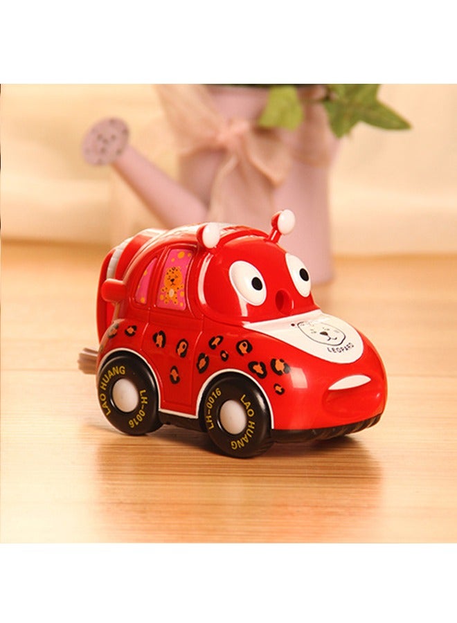 Generic A Fun Cartoon Car Shaped Pencil Sharpener With Sliding Tires, Battery Free, Suitable For Daily Office Use For Boys Girls  - Image 1