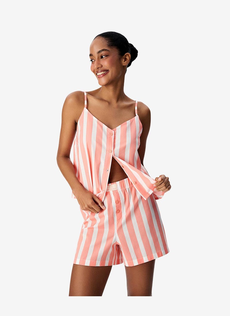 Penti Women's Pink Soft Cotton Pyjama Short - Image 5
