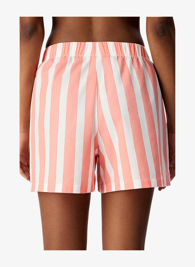 بنتي Women's Pink Soft Cotton Pyjama Short