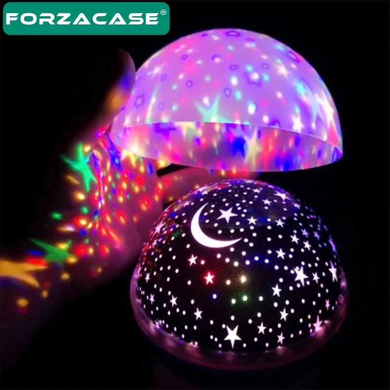 فورزاكاس Star Master Star Projector Reflective Young Children's Room Table Night Light - FC053