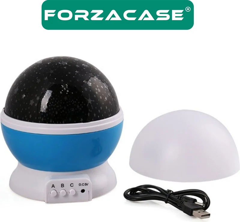 فورزاكاس Star Master Star Projector Reflective Young Children's Room Table Night Light - FC053