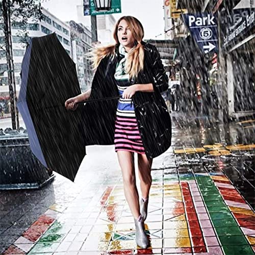 KEKEMI 3 Fold UV Plain Automatic Sun & Rain Umbrella for Men & Women (Pack of 1) - Image 4
