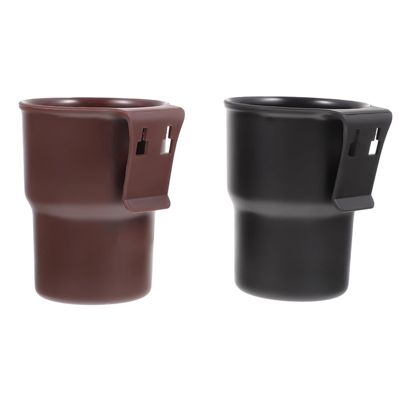 Car Trash Can Holder Portable Water Cup Bin for Vehicle Interior Accessories - Image 2