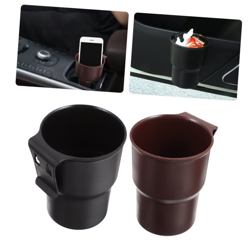 Car Trash Can Holder Portable Water Cup Bin for Vehicle Interior Accessories - Image 4