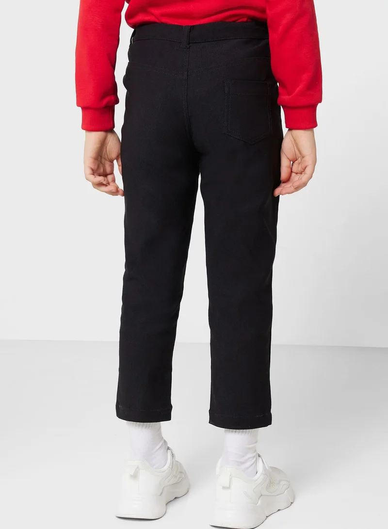 Pinata Boys Black Chino Trousers