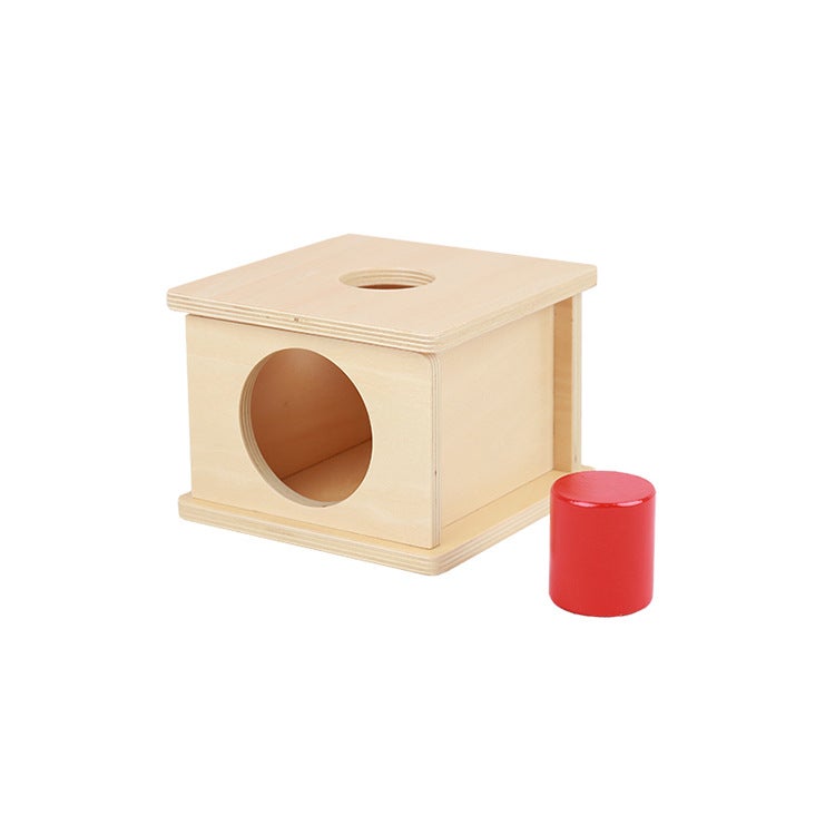 Montessori Teaching Aids Children'S Wooden Toys 1-3 Years Old Early Education Educational Learning Box Gift Coin Drawer Game - Image 3