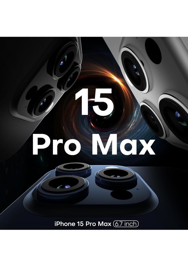 Raxoom 5-in-1 Magnetic iPhone 15 Pro Max Case – Includes 2X Screen Protectors, 2X Camera Lens Protectors, No Yellowing, 12 FT Protection, MagSafe Compatible - Image 2