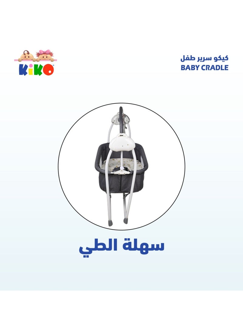 كيكو مهد طفل هزاز كهربائي 3 سرعات - Image 3