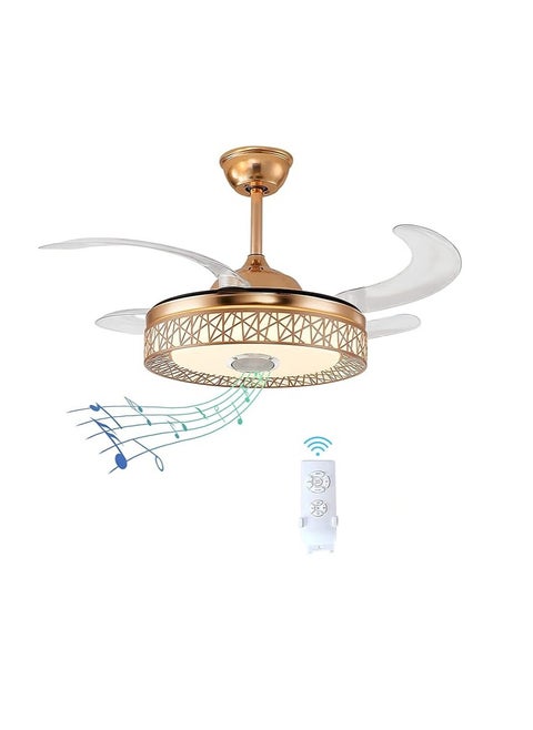 Ceiling Fan with Light and Remote Control