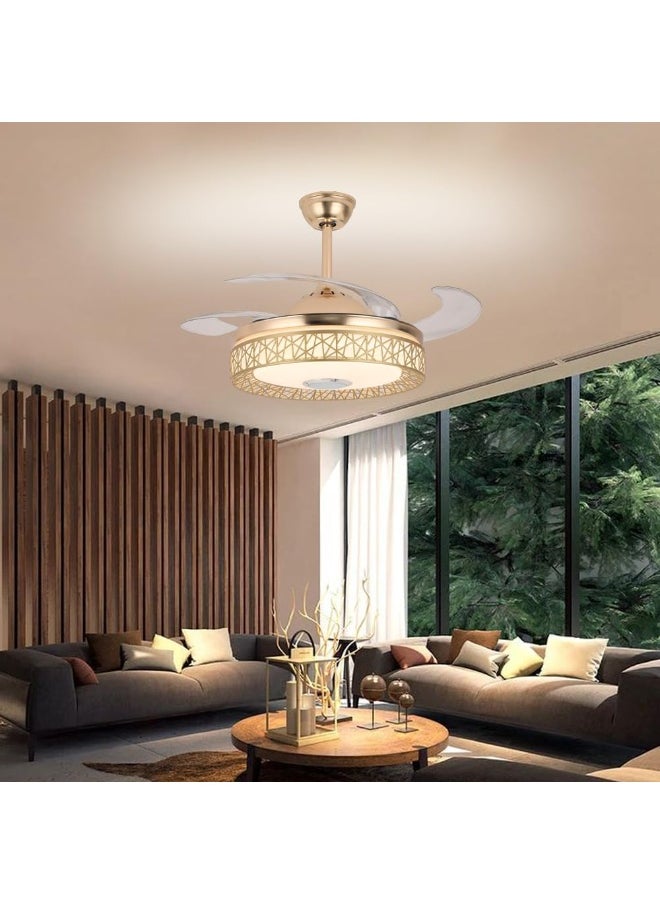 SUN SHINE Ceiling Fan with Light and Remote Control  - Image 4