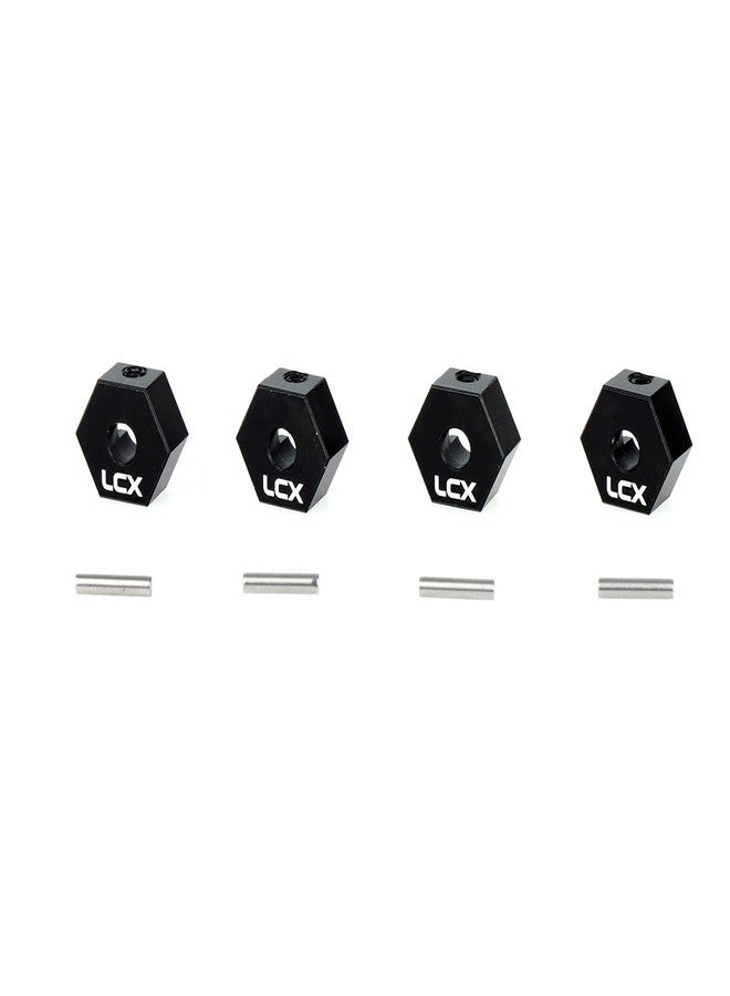 LCX Racing 1/10th RC Crawler Car 12mm x 6mm Aluminum Wheel Hex Hubs Drive Adapter for Axial SCX10 SCX10 II 90046 - Image 1