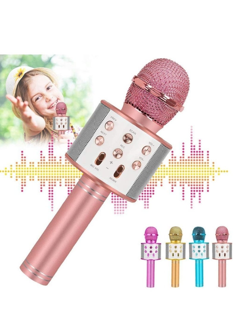 ELTRAZONE Bluetooth Karaoke Microphone Wireless,Portable Singing Microphone for Kids Adults,Karaoke Machine for Kids Toys,Birthday Gifts Ideas for 3 4 5 6 7 8 9 10 11 12 Year Old Girls Boys Teens - Image 1