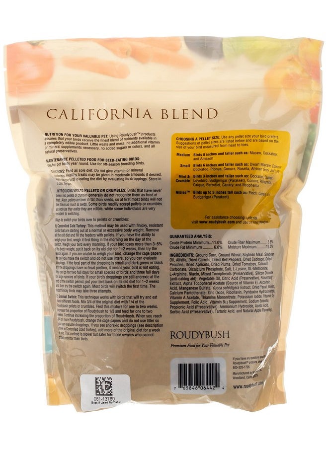 ROUDYBUSH California Blend Bird Food, Small, 44 Ounce  - Image 2
