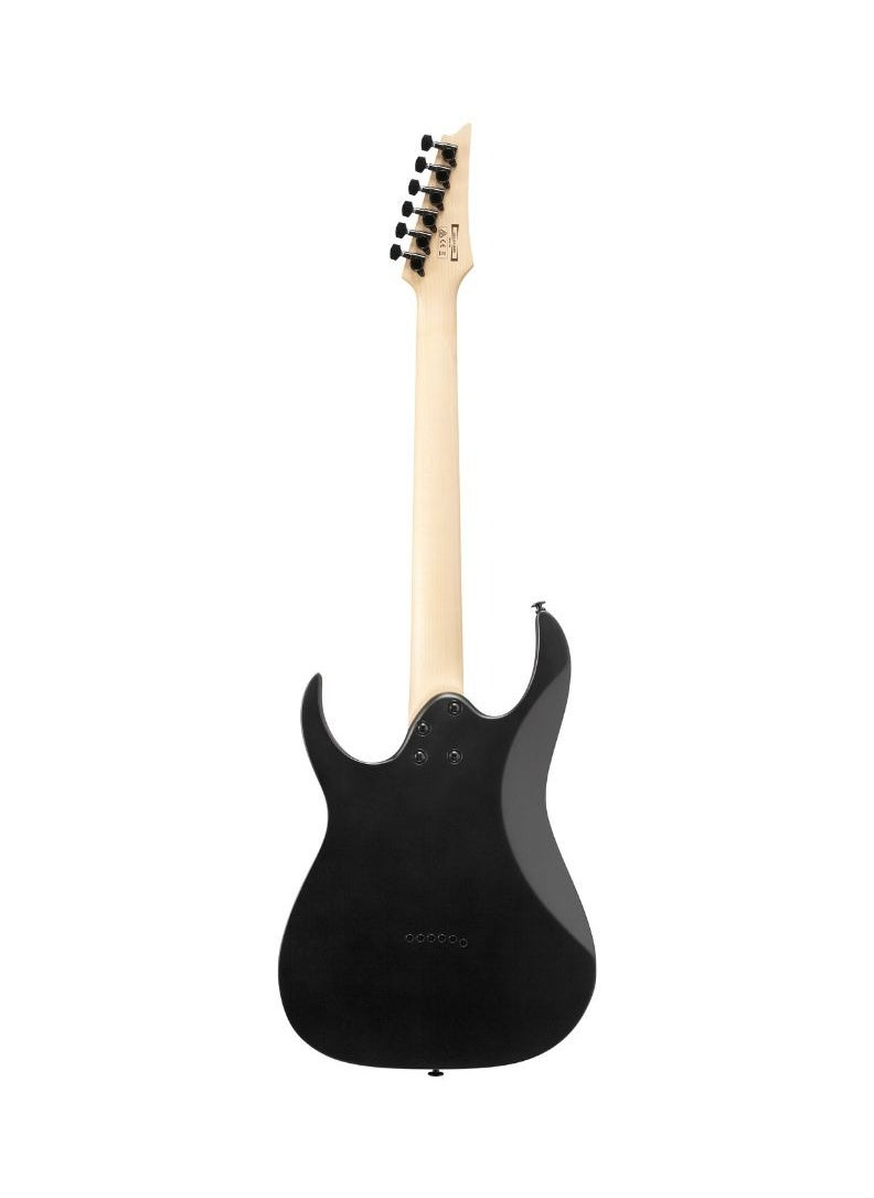 Ibanez Ibanez GRG131DX 6 String Solid Body Electric Guitar – Black Flat  - Image 3