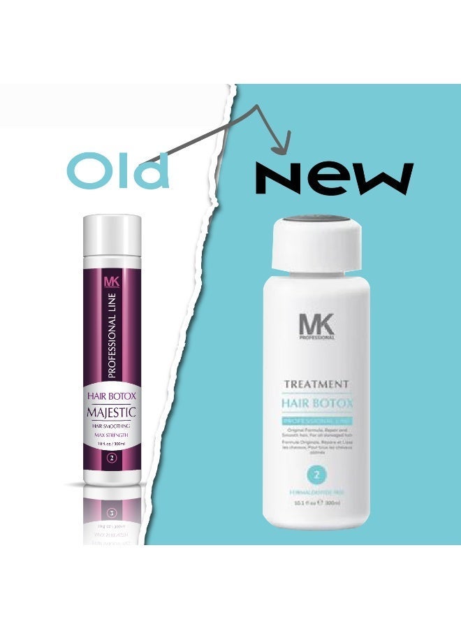 Majestic Keratin Majestic Hair Botox Hair Smoothing Treatment with Caviar oil, 300 ml - Image 1