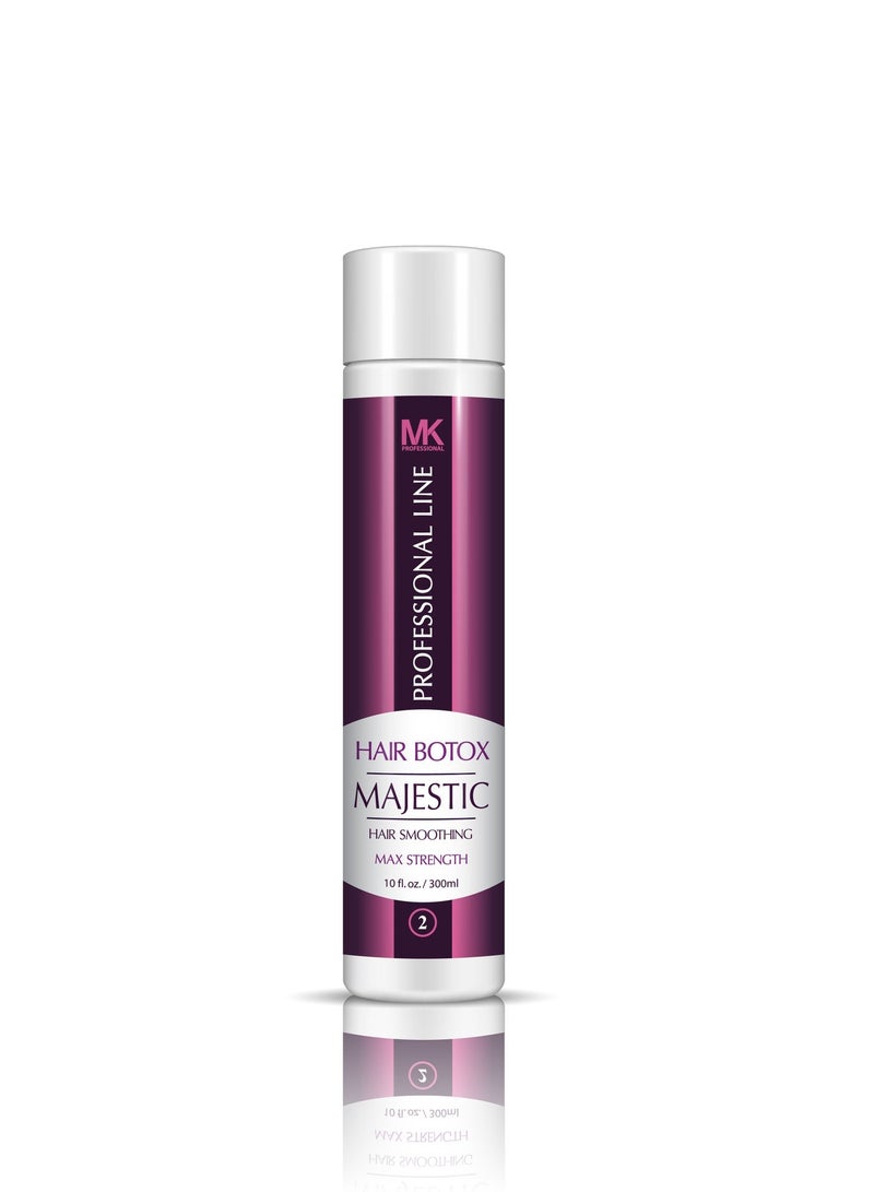 Majestic Keratin Majestic Hair Botox Hair Smoothing Treatment with Caviar oil, 300 ml - Image 3