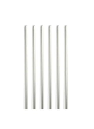 Premium Eco-Friendly  Stainless Steel Straw, (0,31""x7.5“/0.6cmx19cm) Set of 6 - pzsku/ZD1D2B1F74DC7AD8F9153Z/45/1751632624/ba749524-9c8d-4408-b8a9-399b379081cb