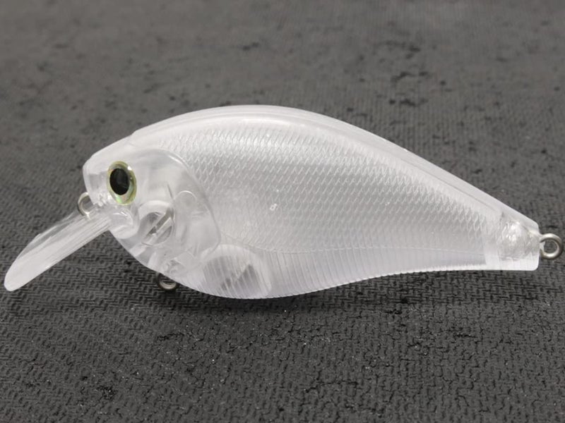 wLure 10 Blank Unpainted Minnow Crankbait Topwater Lipless Jerkbait Fishing Lures (UPHC25P10) - Image 1
