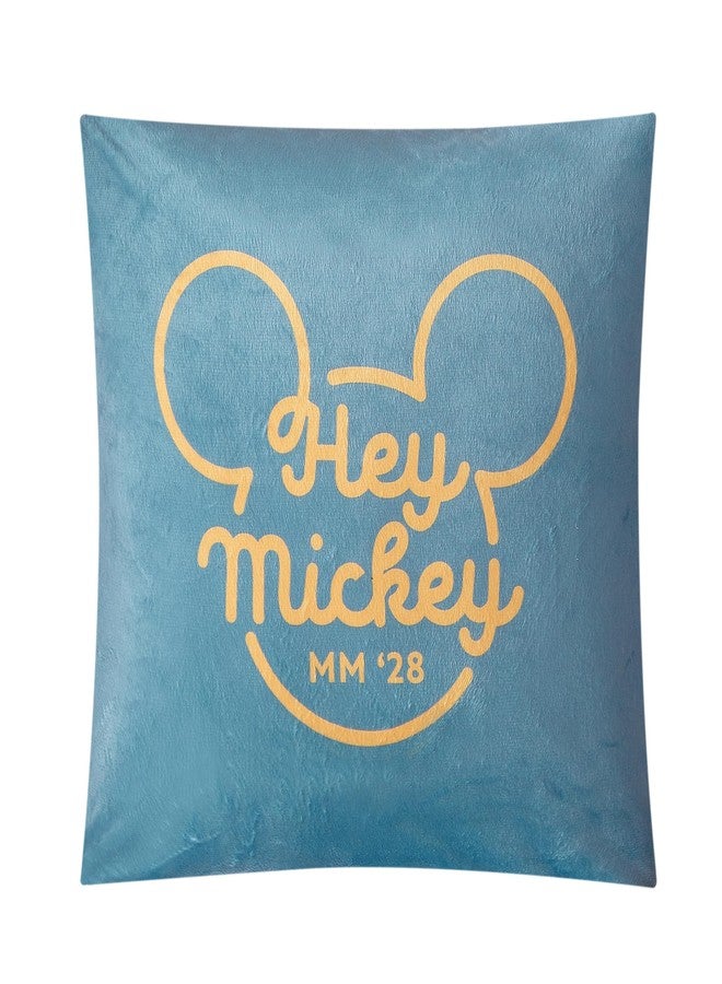 Idea Nuova Disney Mickey Mouse 3 Piece Slumber Set with Kids Indoor Outdoor UPF 30+ Pop Up Play Tent with Pillow and Flashlight - Image 5