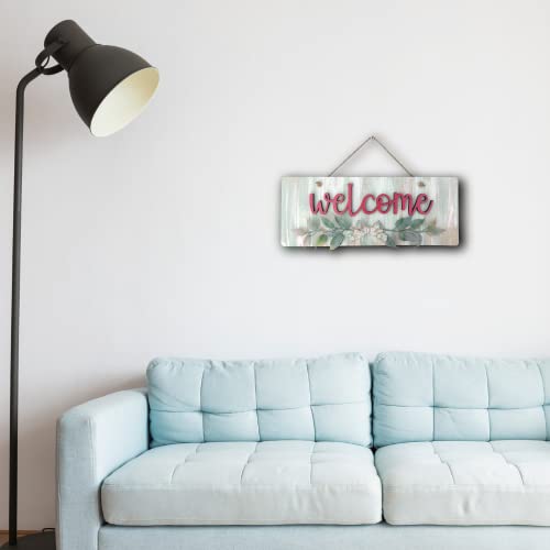 Chalk My Theme Welcome Wooden Wall Hanging Sign Board for Entrance, Home Decoration, Door - Image 3