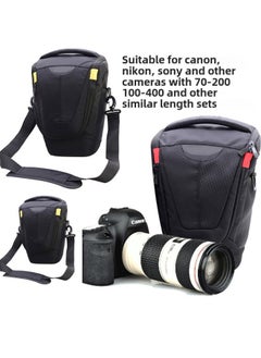Generic Camera Bag SLR Plus Triangle Bag Camera Bag 70-200 100-400 For Nikon For sony Canon-Color:Suitable For Canon + Shoulder Strap  - Image 3