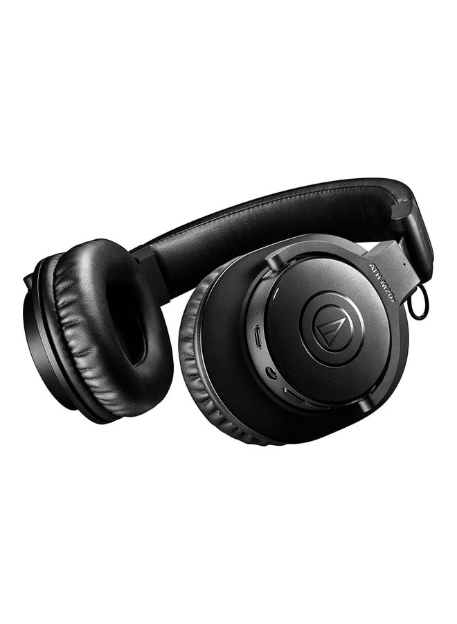 أوديو تكنيكا سماعة رأس ATH-M20xBT لاسلكية بتصميم يغطي الأذن أسود - Image 3