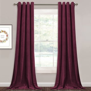 Linen Basics Velvet Burgandy Wine Curtains for Living Room Long Light Blocking Velvet Curtain Panels Privacy Eyelet Panels Drapes for BedroomSliding Glass Pack of 2 PC Door 7 Feet Color Burgandy Wine Cordless - pzsku/ZD1D30BCF278C518DFAEDZ/45/1746562482/5096464d-15e3-4a47-bdf0-27cb04a95bfe
