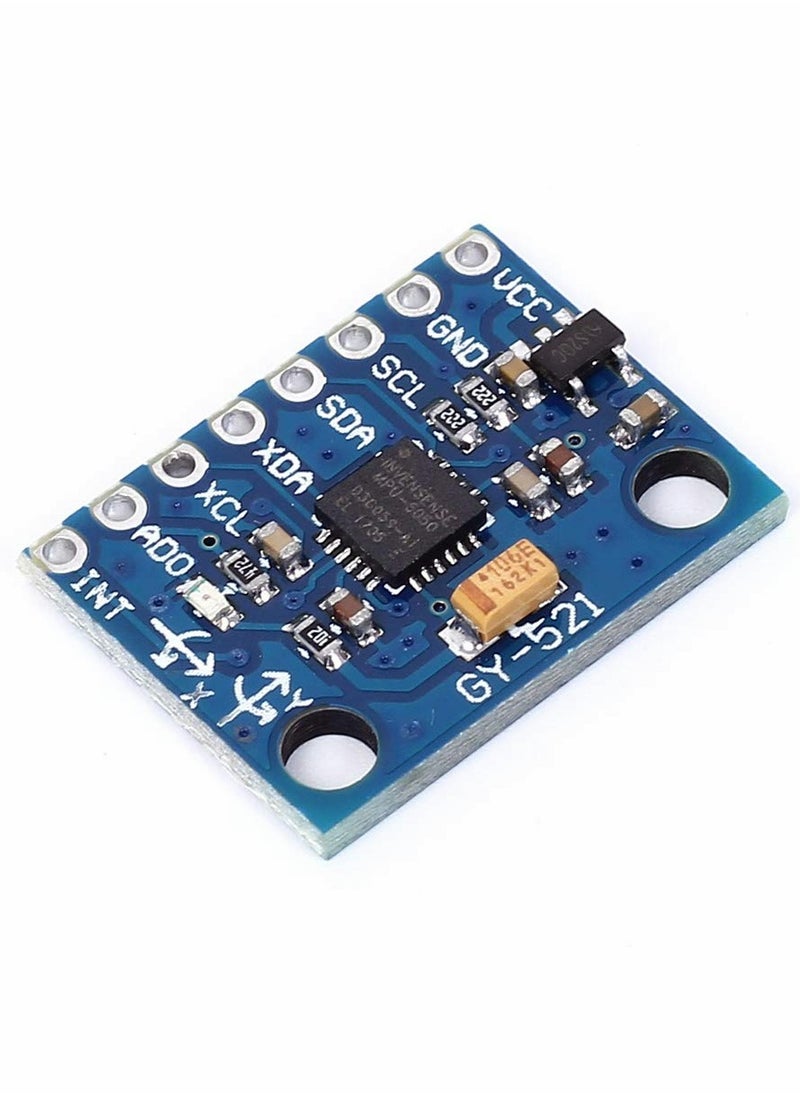 Excefore - MPU 6050 Module, 3 Axis Analog Gyro Sensors Accelerometer 3-5V - Image 1