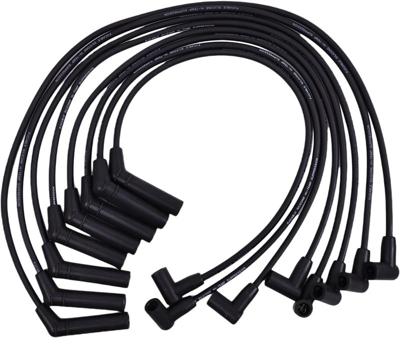 Chamixx 7MM HEI Spiral Core Spark Plug Wires - Image 1