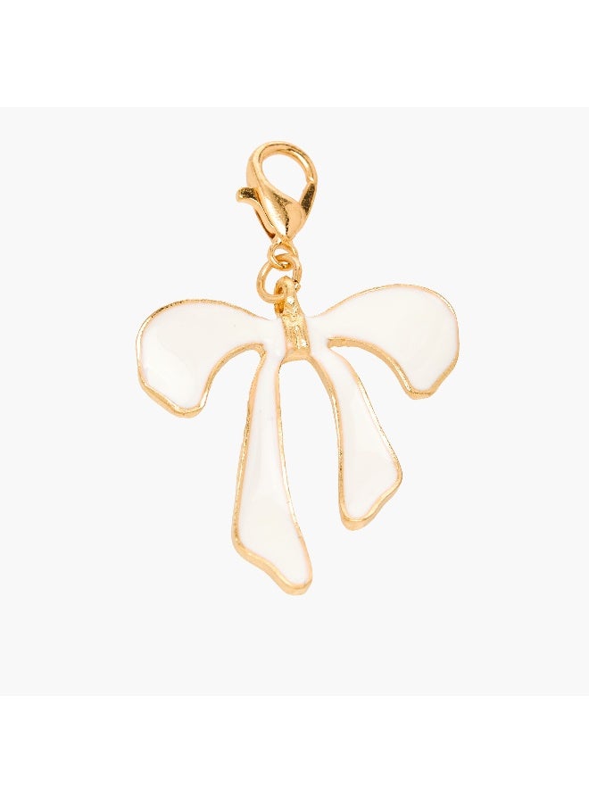LIFESTYLE Set of 3 - Gold Tone Charm with Lobster Clasp - Image 3
