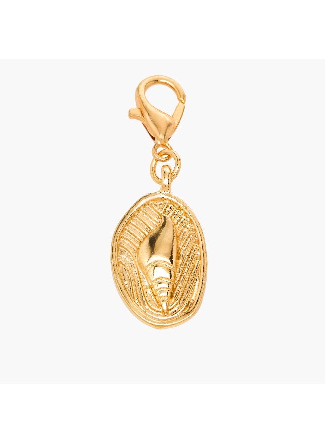 LIFESTYLE Set of 3 - Gold Tone Charm with Lobster Clasp - Image 2