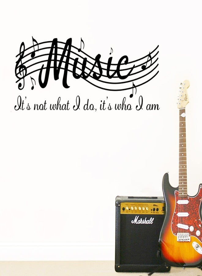 SUPANT Music Notes Wall Stickers Decals Removable Notation Band Wall Decals Vinyl Mural Wallpaper DIY Home Decor for Classroom Kids Music Studio Decoration - Image 3