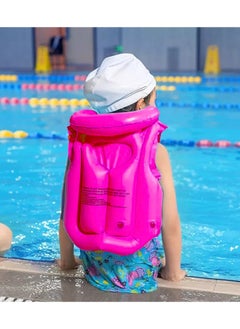 LB Kids Inflatable Swim Vest – Cartoon Print Safety Float Jacket  - Image 2
